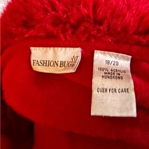 Fashion Bug sweater with fur collar